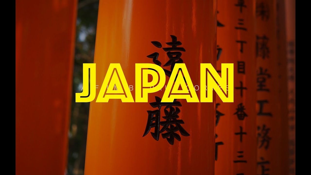 JAPAN Cinematic Travel Film | Sony A6400
