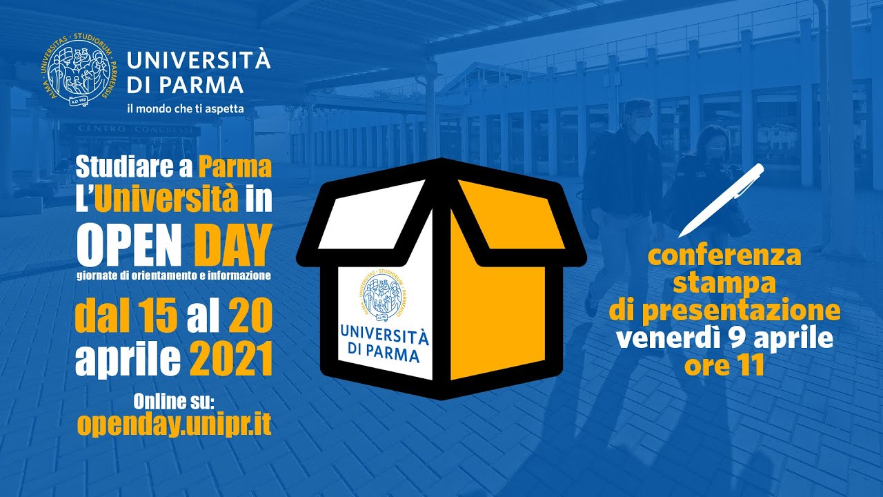 Studiare a Parma - l'Universit&agrave; in OPEN DAY