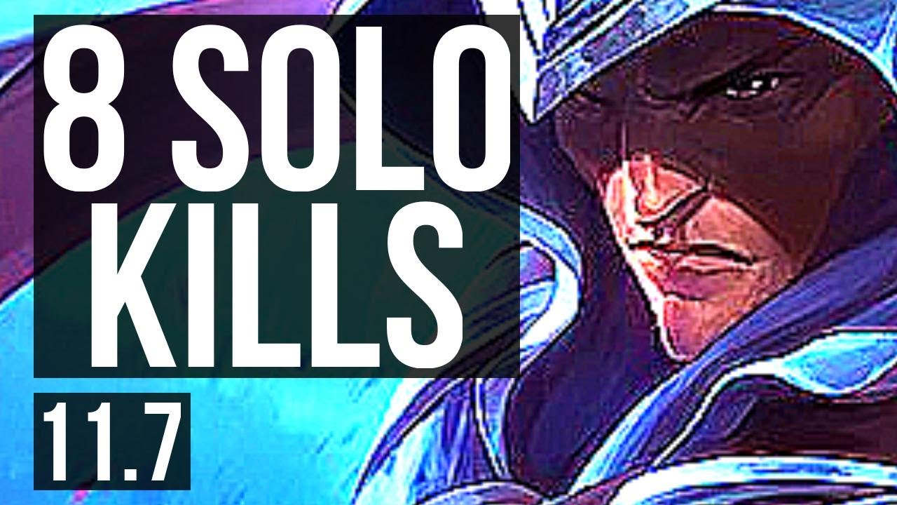 TALON vs AKALI (MID) | 82% winrate, 8 solo kills | KR Grandmaster | v11.7