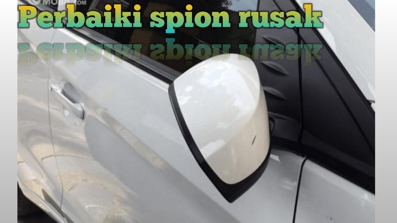 Cara perbaiki spion yang tidak mau lipat #Mazda 2 how to repair out side mirror