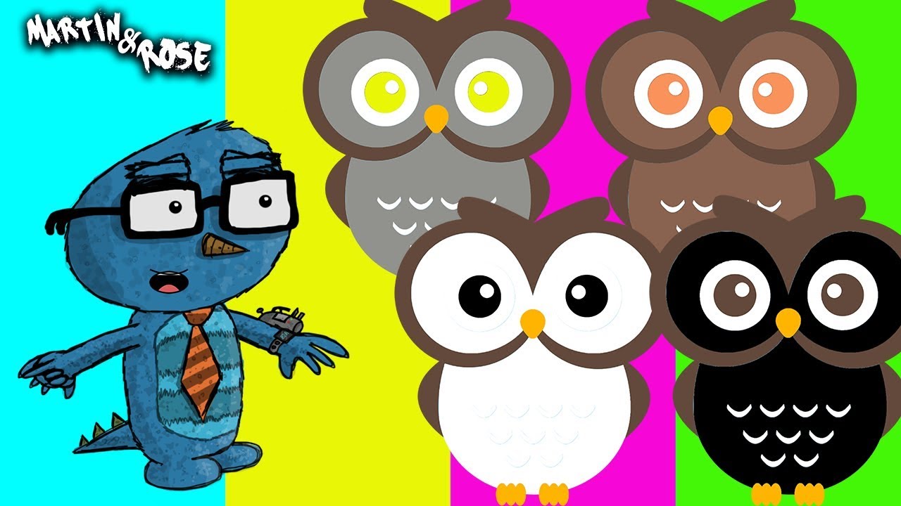 The Owl Song with JB | Learn Owl Names & Colors for Kids