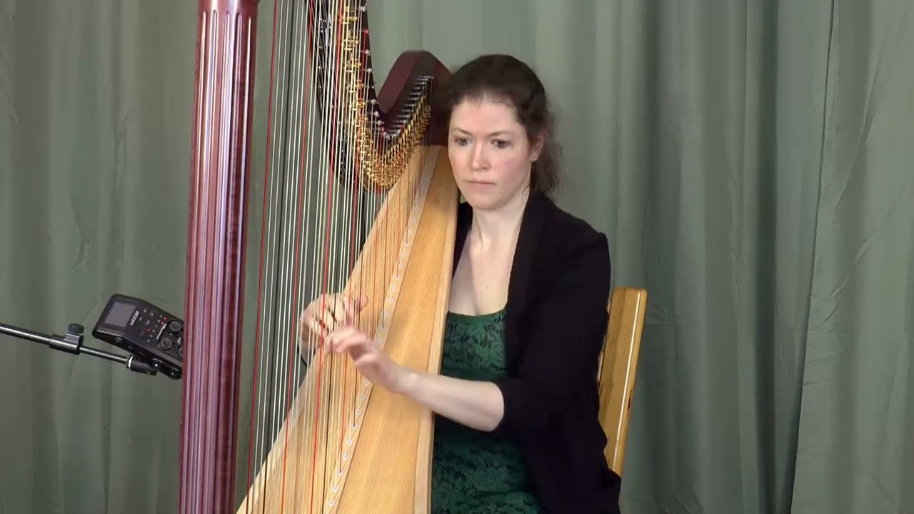 Autumn Leaves/Les feuilles mortes - harp version