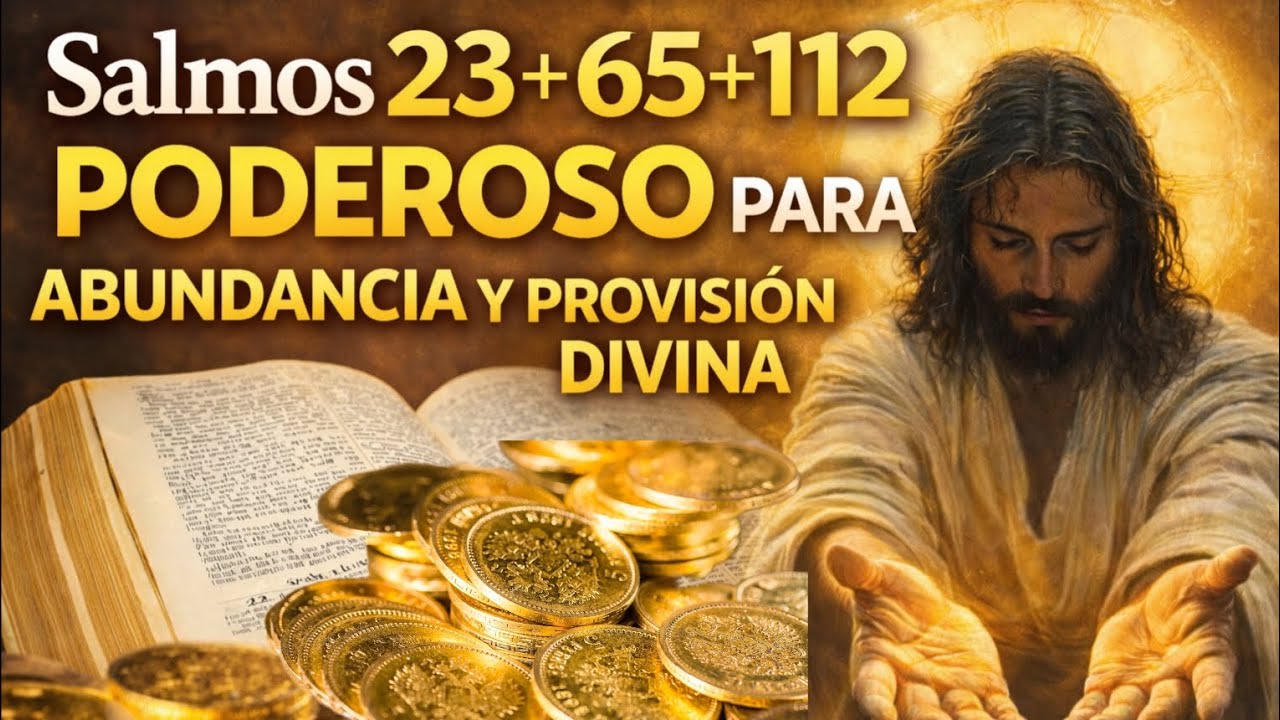 SALMO de ABUNDANCIA y PROVISIÓN DIVINA | Confía en Dios y Nada Te Faltará. #oracion #abundancia 