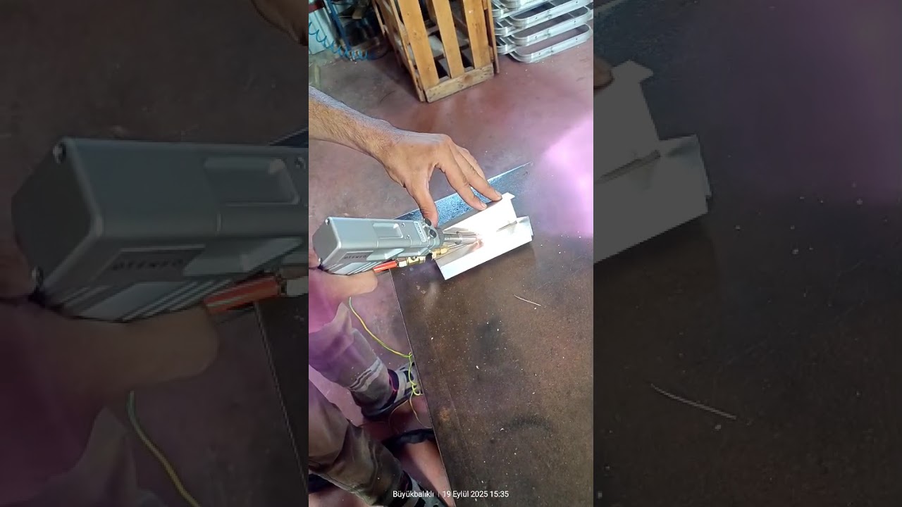 Al&uuml;minyum Lazer Kaynak Makinesi #otekso #laserwelding #welding #aluminum