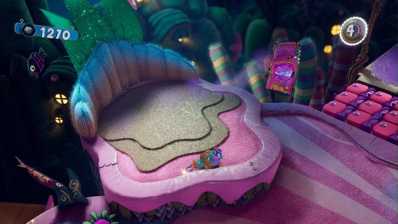 Sackboy: A Big Adventure , Seesaws On The Sea Floor , World 3