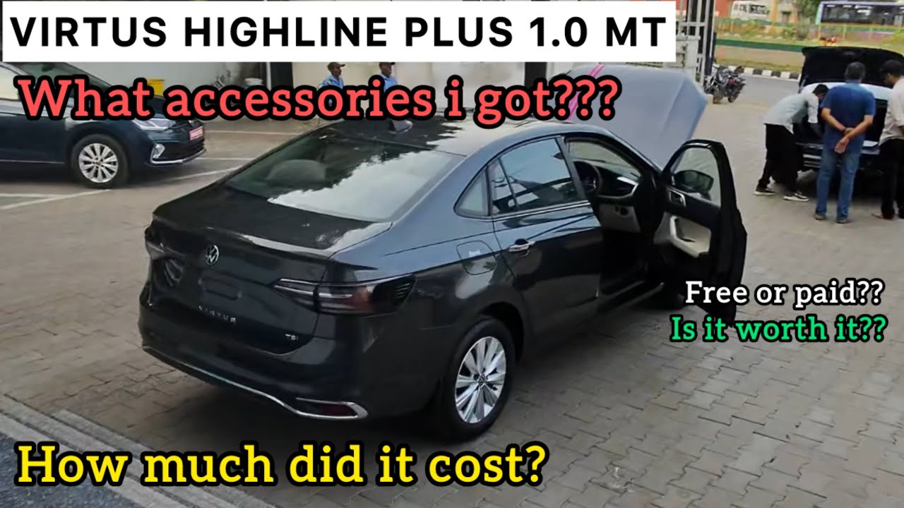 How much did accessories cost?? (VW virtus highline plus)