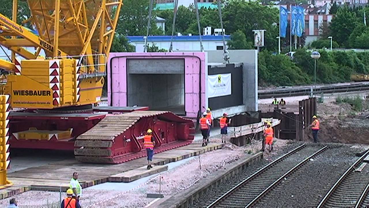 Umbau Unterführung Bahnhof Bad Kreuznach  Kreuznach112.de