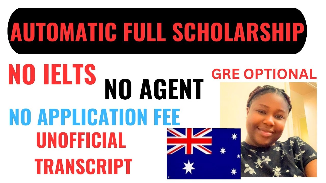 $135,000 Worth Scholarship in Australia, No IELTS/GRE, No Application Fee.