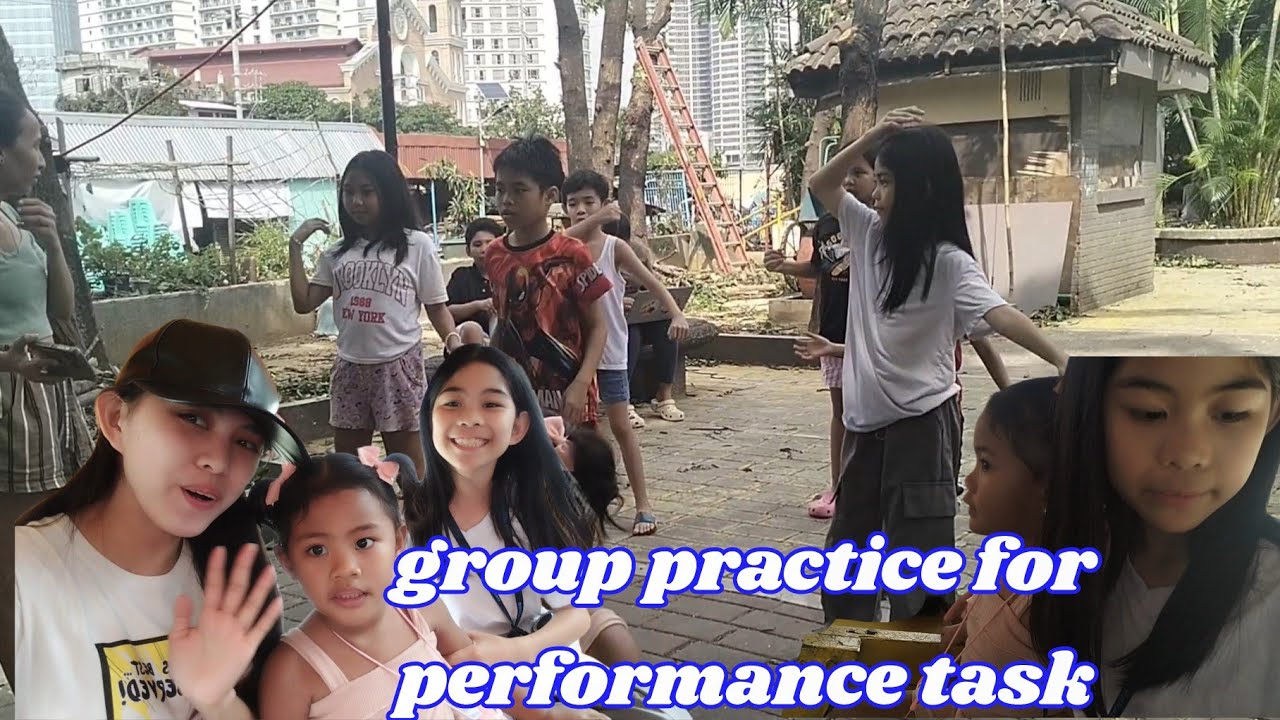 School group practice nila yoora for performance task