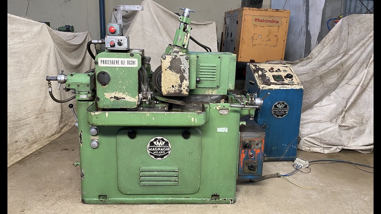 Magnaghi Italy Automatic Centerless Grinder - Job Diameter 2 mm to 85 mm