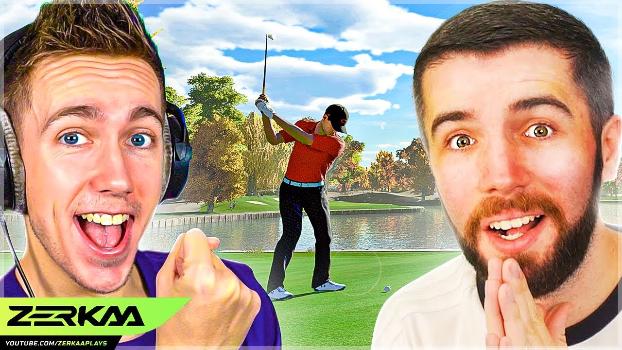 Zerkaa vs Miniminter Golf Showdown! (PGA Tour 2K21 with Simon)