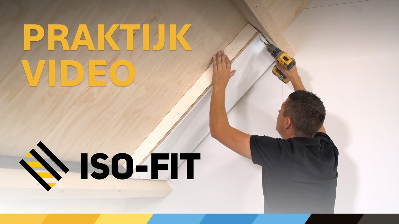 Zolder isoleren met het Iso-Fit Compleet Zolderisolatiesysteem (oude versie)