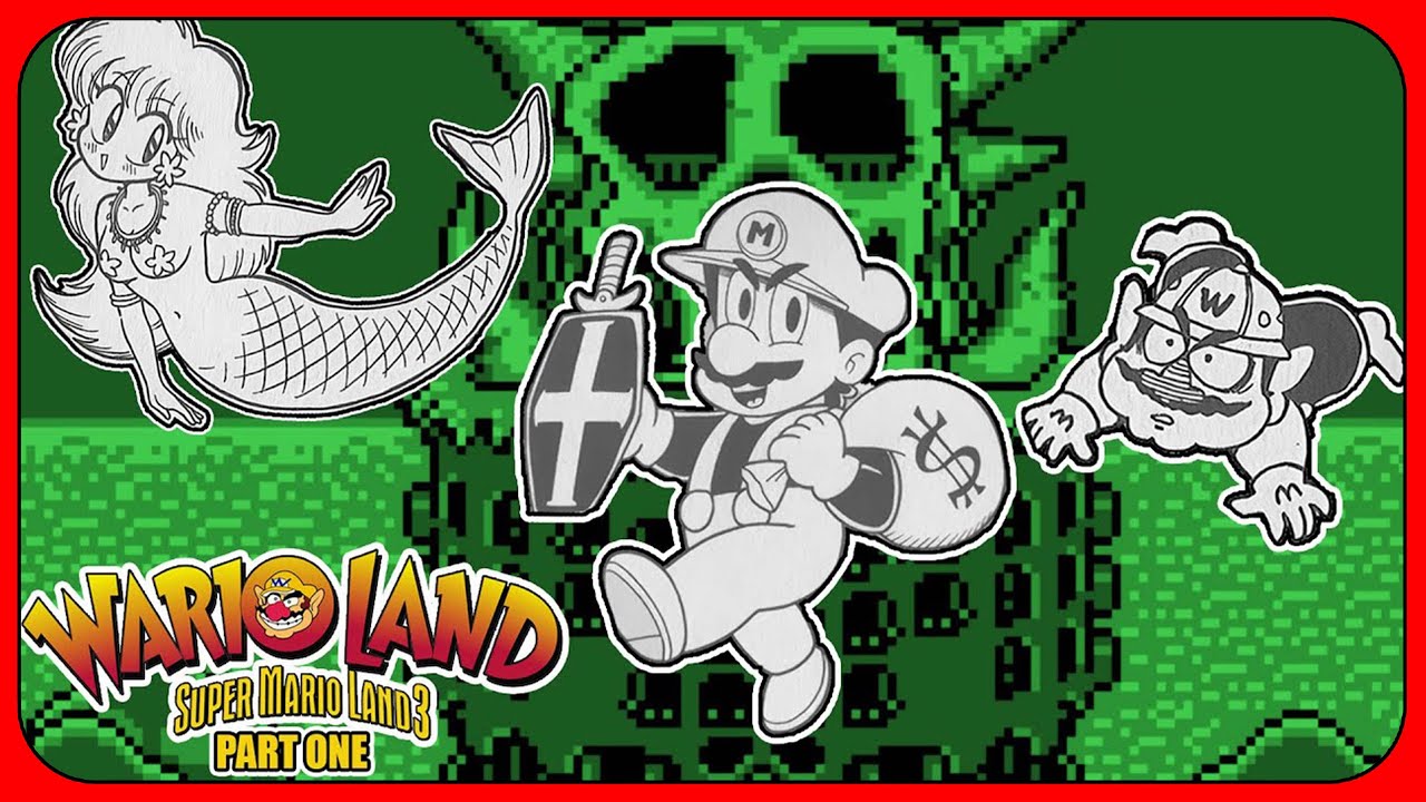 Манга-приключения Super Mario Land 3: Wario Land! (Часть первая)
