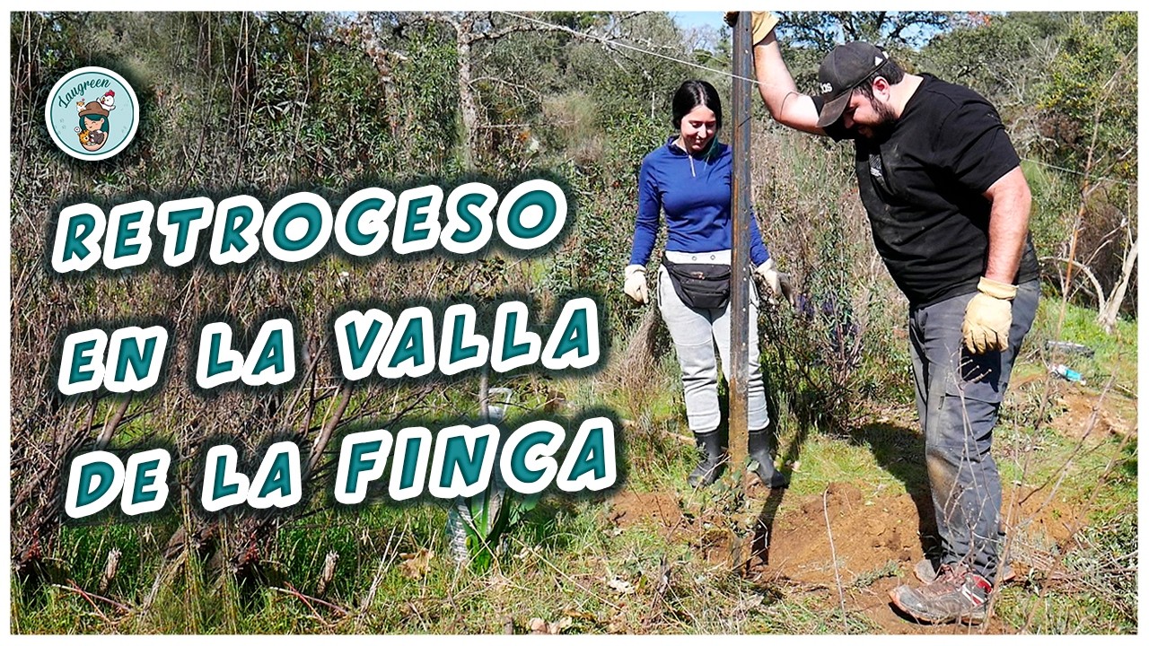 RETROCEDEMOS con la VALLA de la FINCA 🚧 ¡Toca Reubicar los POSTES!