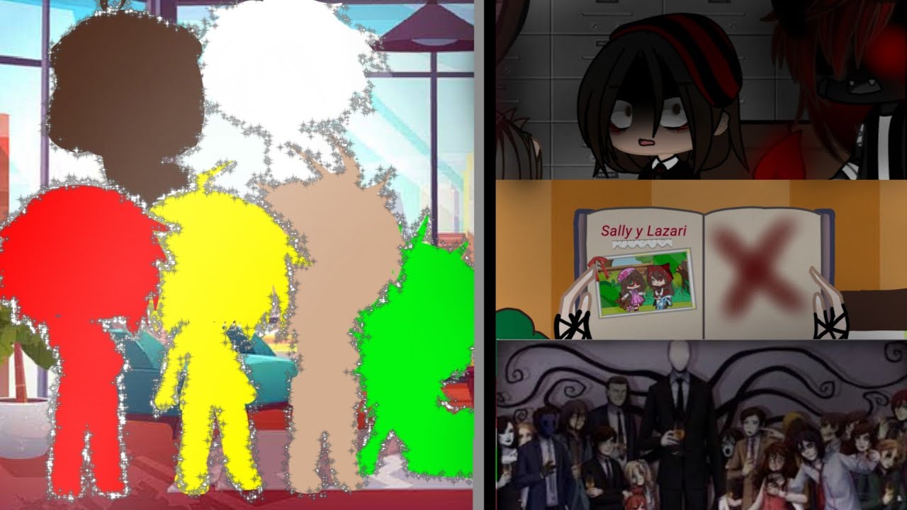 Los bnha 😛 pasan 1 semana con los creepypastas☠️🖤 //parte 1 😱😅