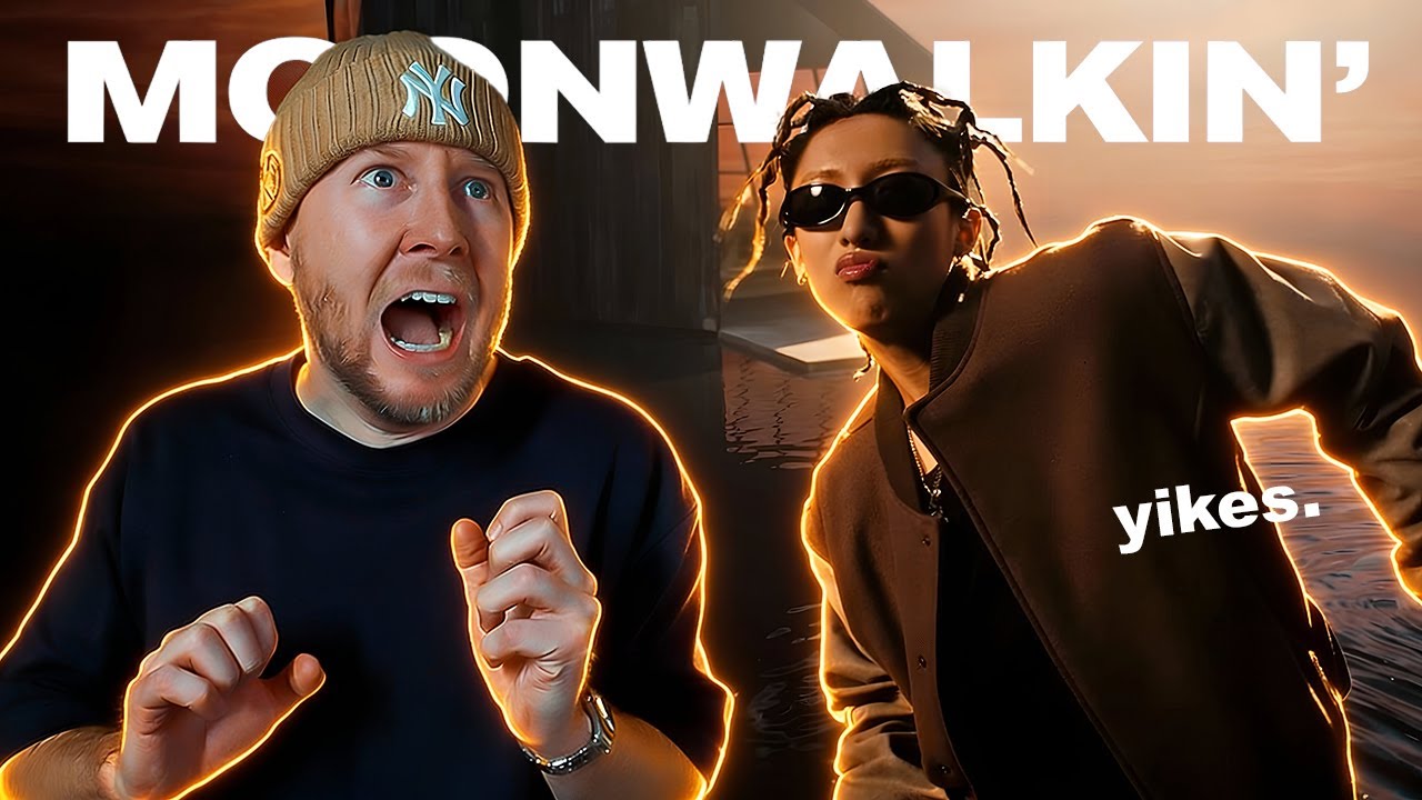 Singer Reacts to LNGSHOT - [Moonwalkin'] Official Music Video