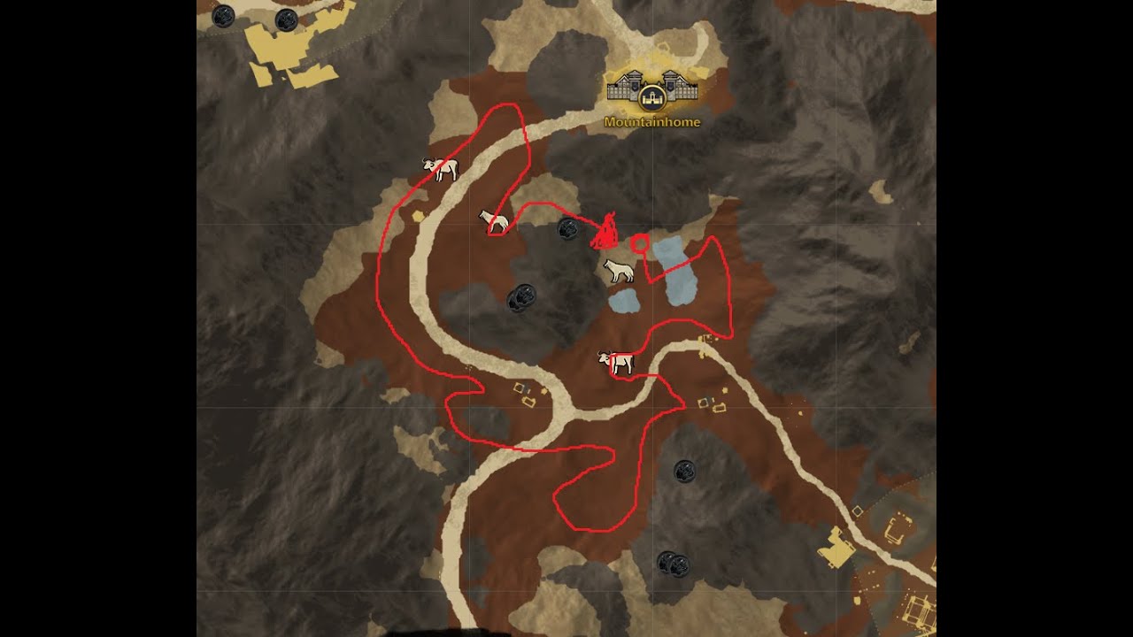 New World Rota de farm PELE DE FERRO /New World Farm route IRON HIDE