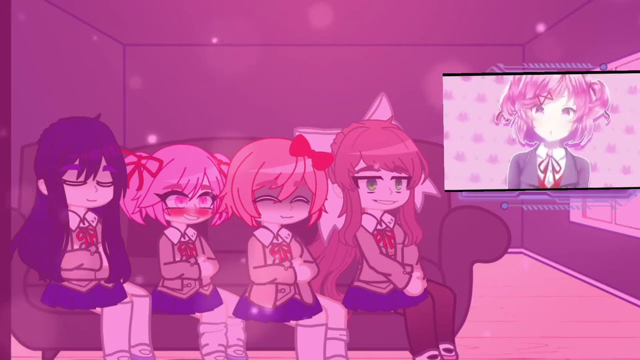 Doki Doki react ao rap da Natsuki @Raikezin