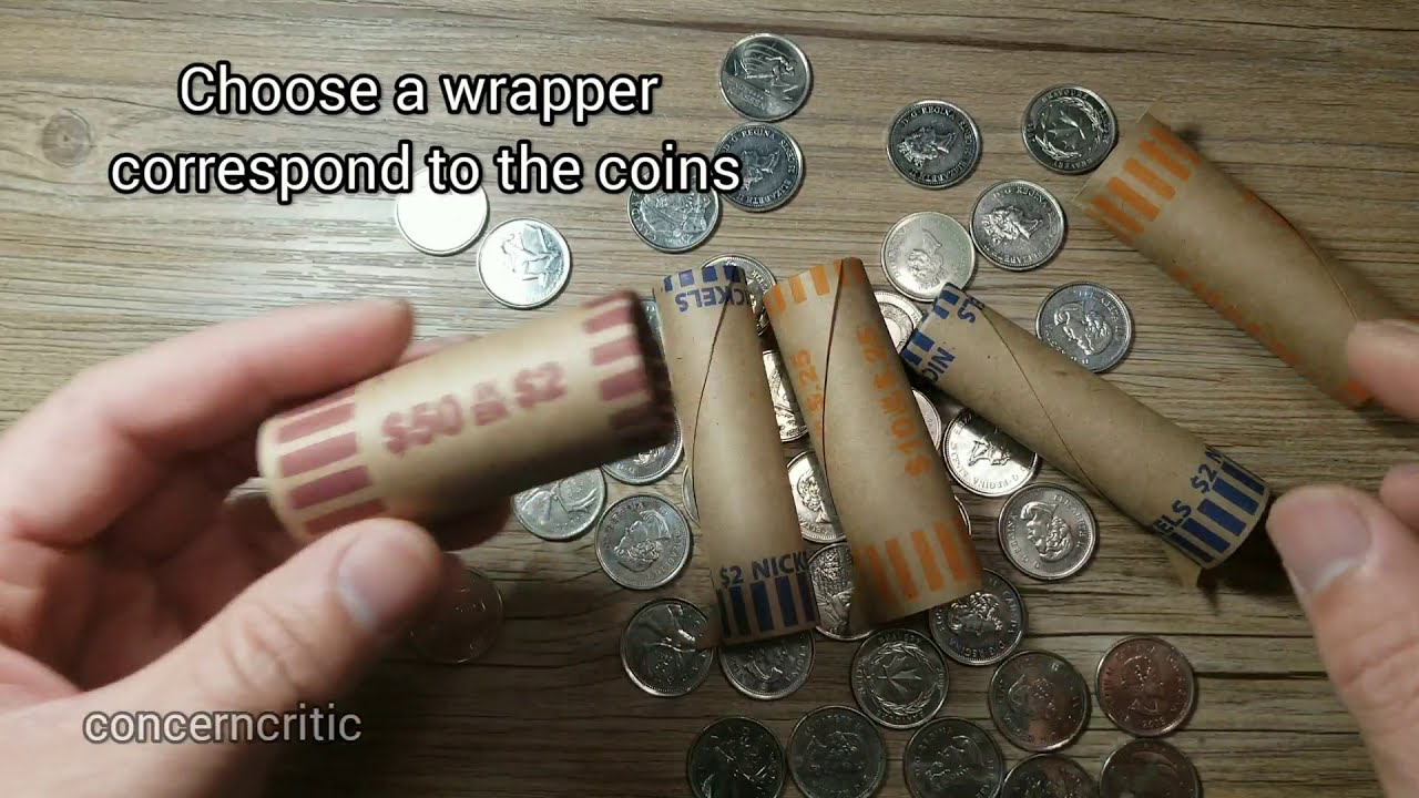 How to use Coin Wrappers / Bank Wrappers