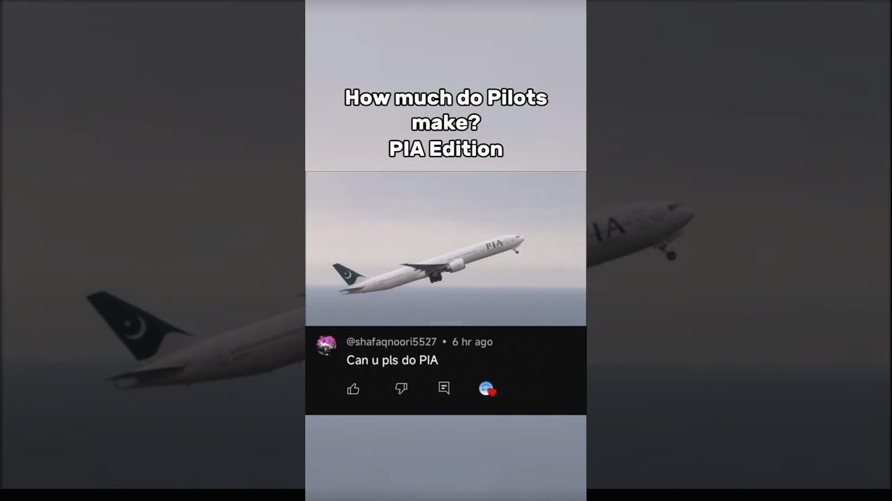 How much do Pilots make? #8 (PIA Edition) #aviation #boeing  #777 #pia