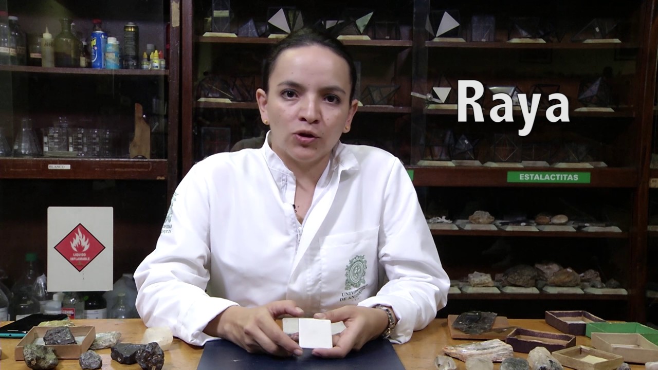 Propiedades diagnósticas de los minerales