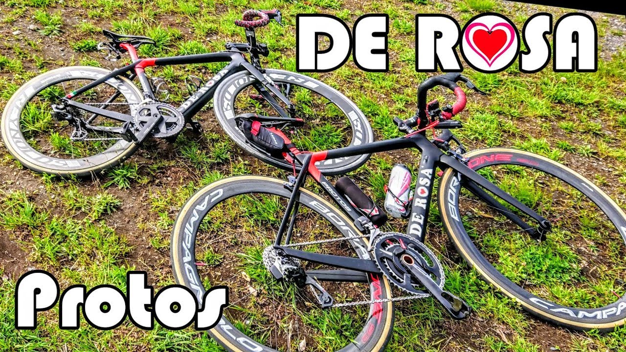 DE ROSA PROTOS🇮🇹最強の超軽量バイク勝負🚴Bora One VS REYNOLDS👿視聴者さんの愛車紹介デローザ♡プロトス with 荒北仮面