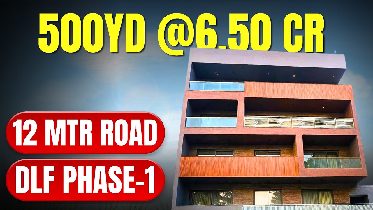 Just back to Ashoka Crescent Marg | 502 Sq Yard | DLF Phase - 1 | Rohan the Realtor