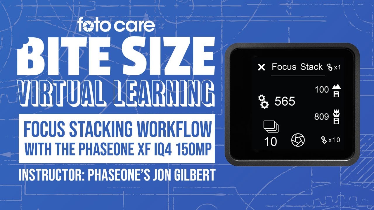 Focus Stacking Workflow with the PhaseOne XF IQ4 150mp Camera