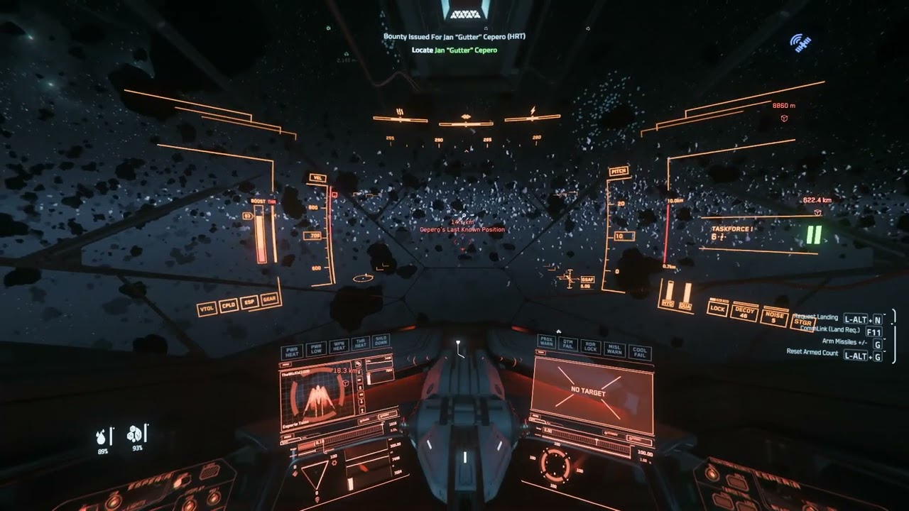 Star Citizen | Esperia Talon double AD4B ballistics loadout | 2 HRT's