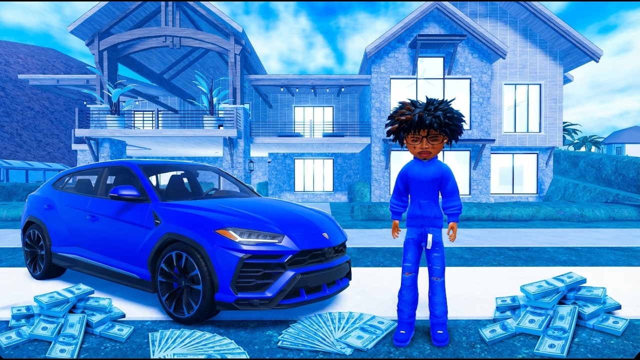 Living In ONLY ONE Color In Roblox LIFETOGETHER RP..