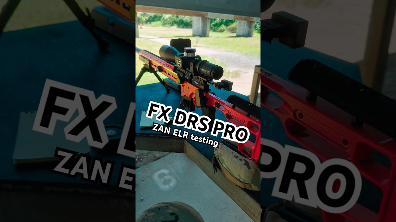 FX DRS PRO - Airgun testing ZAN ELR 42.3gr slugs