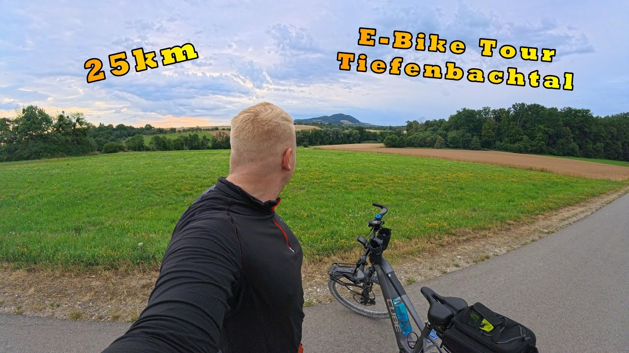 Rundtour von Kirchheim Richtung Burg Teck übers Tiefenbachtal zu den Bürgerseen - 25km