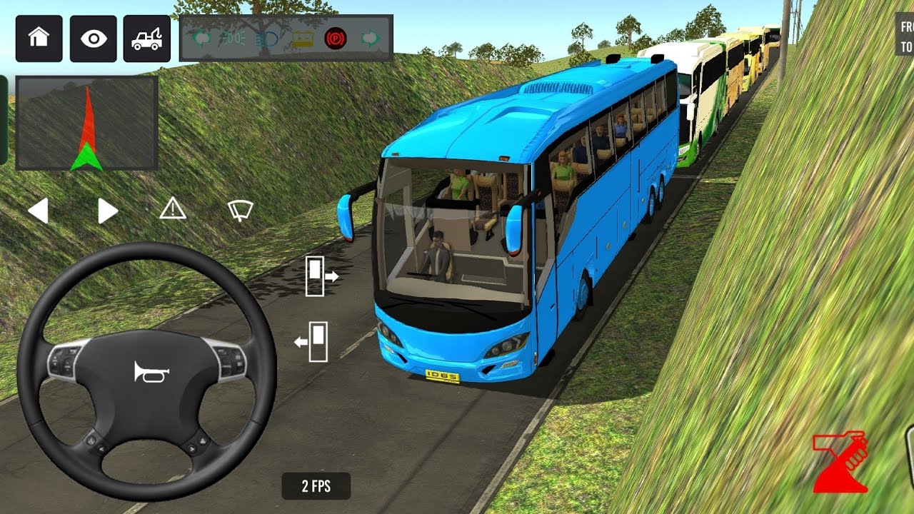 euro coach bus simulator 🤩🚌|| new coach bus simulator part-02 Android gameplay