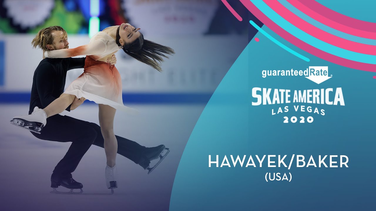 Hawayek/Baker (USA) | Ice Dance Free Dance | Guaranteed Rate Skate America 2020 | #GPFigure