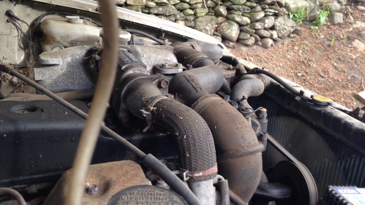 Isuzu Faster/TF/TFR/KB 2.8 turbo diesel engine start up and rev sound
