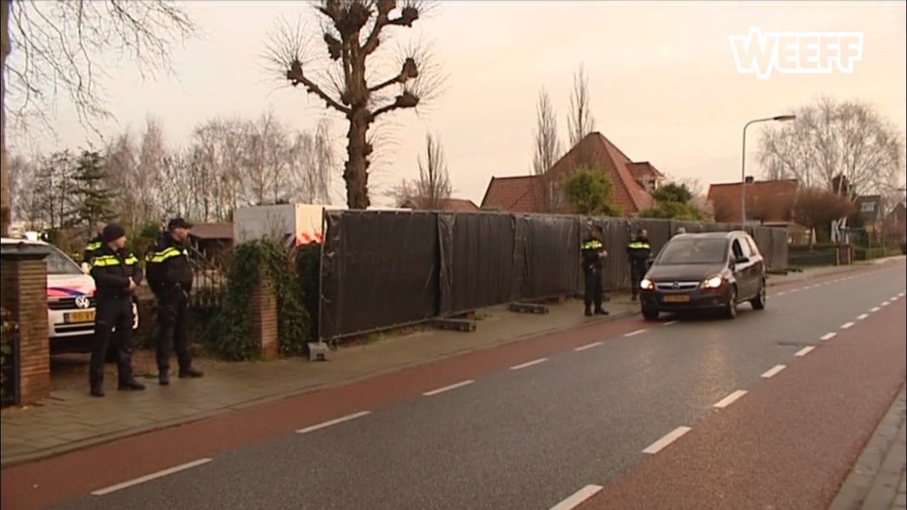Groot politieonderzoek in Zwaag