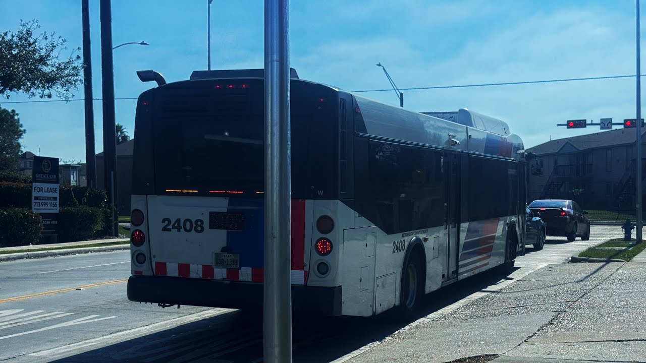 Riding Houston Metro 152 Harwin Express