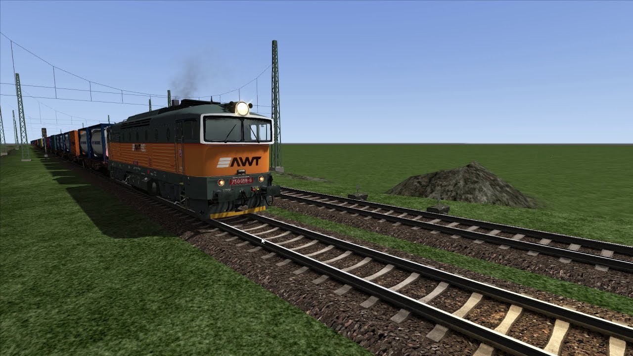 Train Simulator 2017  - AWT 750 s az &uacute;j &aacute;llom&aacute;s tesztel&eacute;se