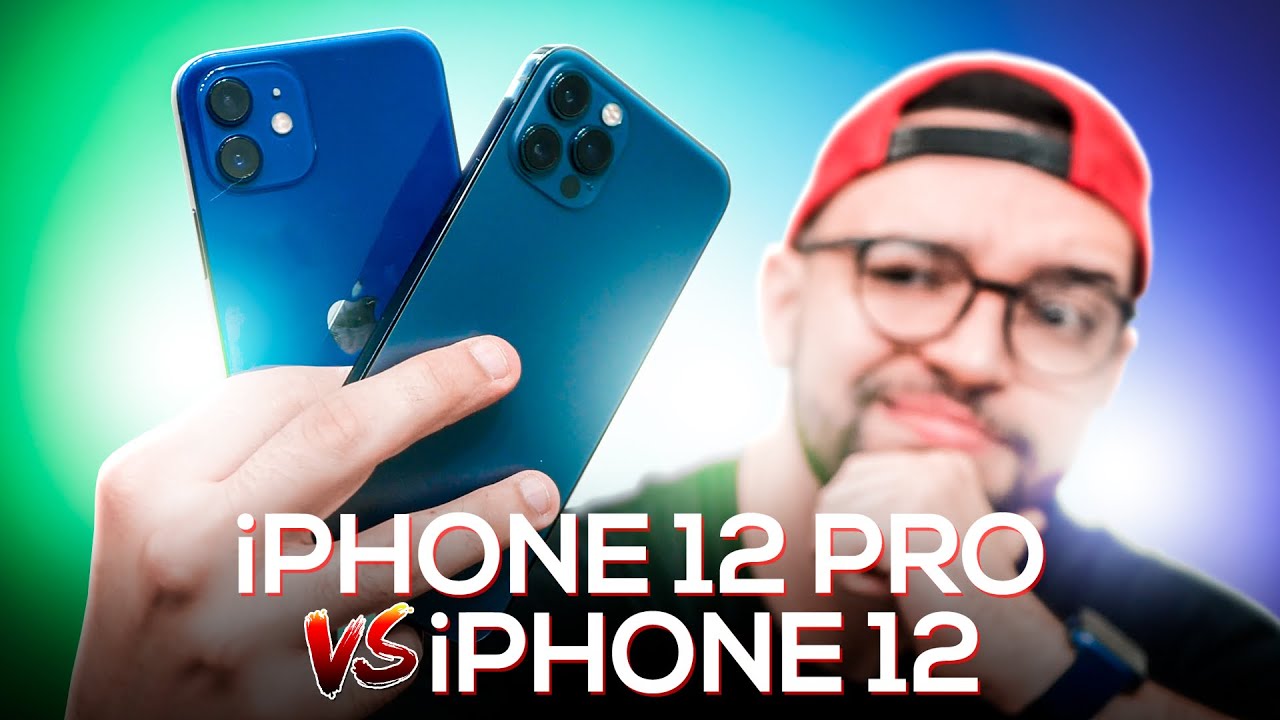 iPHONE 12 vs 12 PRO | quais são as DIFERENÇAS? COMPARATIVO! *quase nada muda!!!*