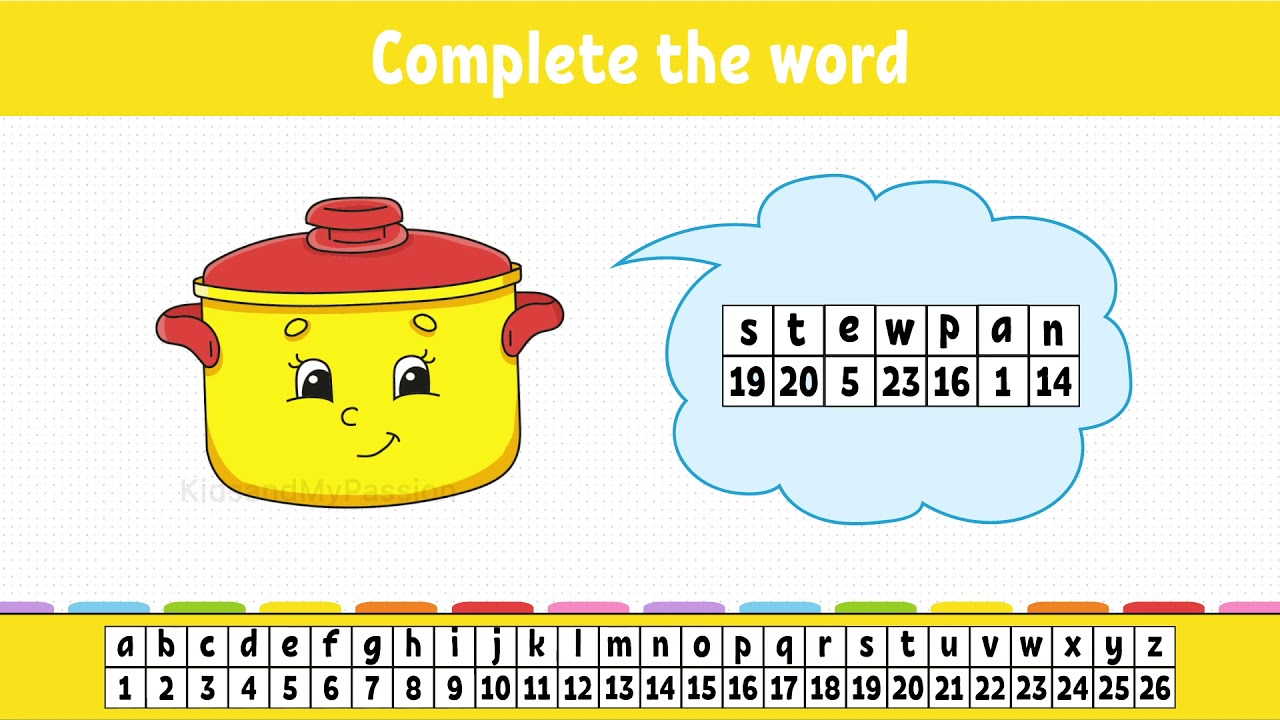 Letter Decoding for Kids - How to Decode a Secret Message