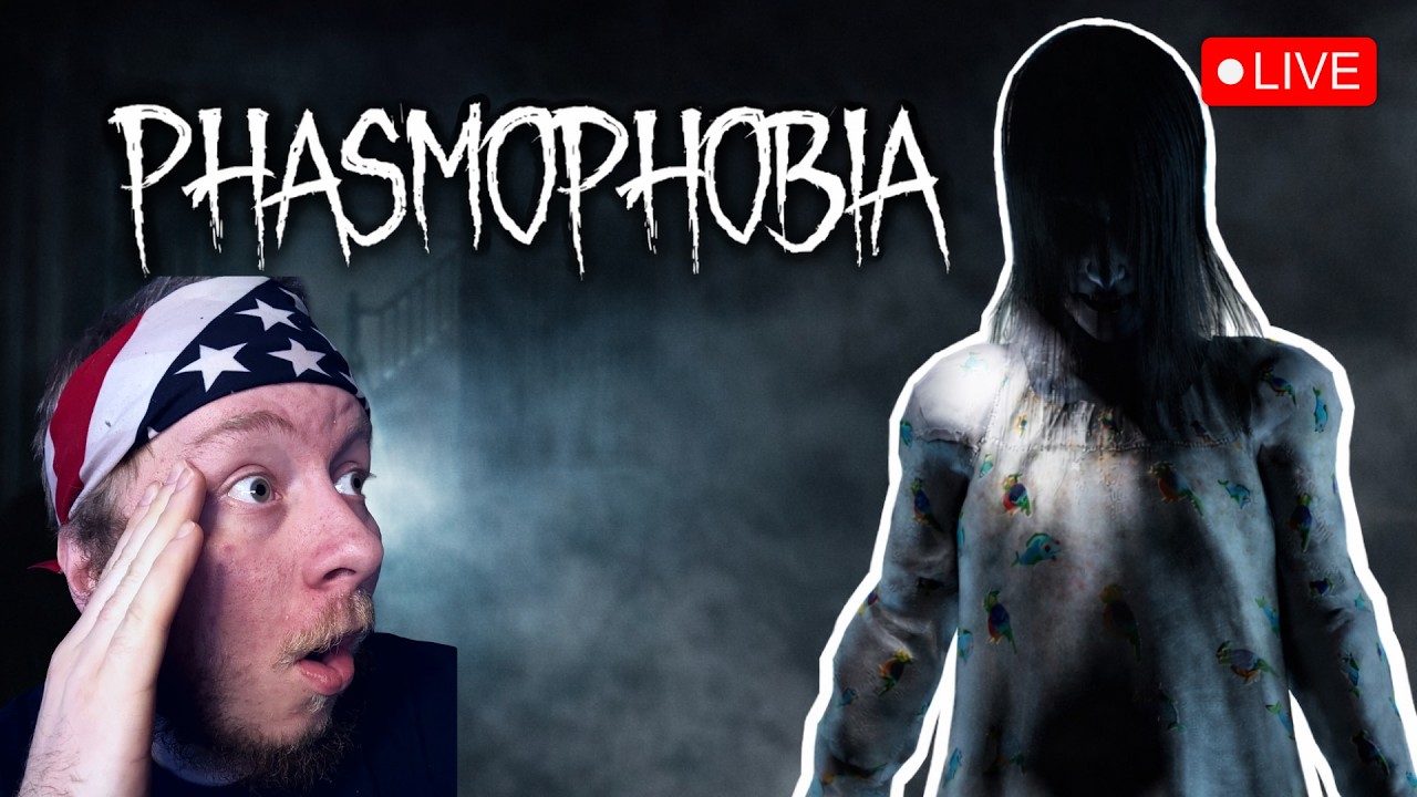 Phasmophobia | LIVE! | A NEW ERA IS AMONG US! | LIKE AND SUBSCRIBE!! | BINGE RECORDING FOR YT!