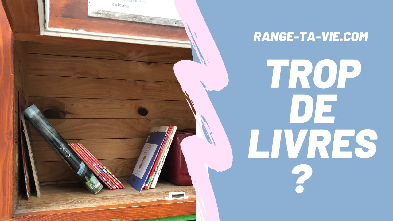 Comment trier et désencombrer votre bibliothèque avec les boites à livres?