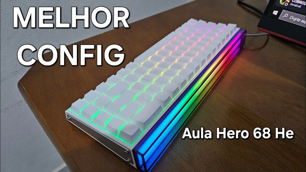 AULA HERO 68 HE A MELHOR CONFIGURAÇÃO 🔥