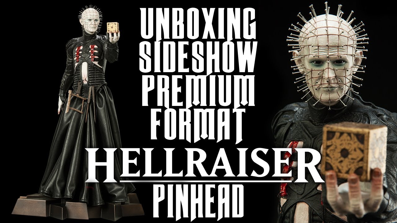Pinhead Hellraiser Sideshow Premium Format Statue Clive Barker Unboxing