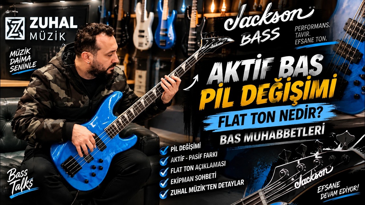 Zuhal Müzik' de Jackson Bass Muhabbetleri