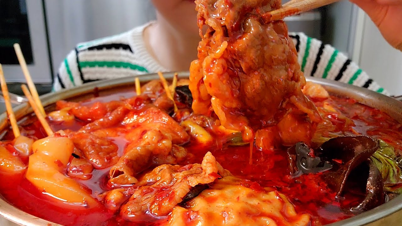 너무 매운 마라탕이었어...