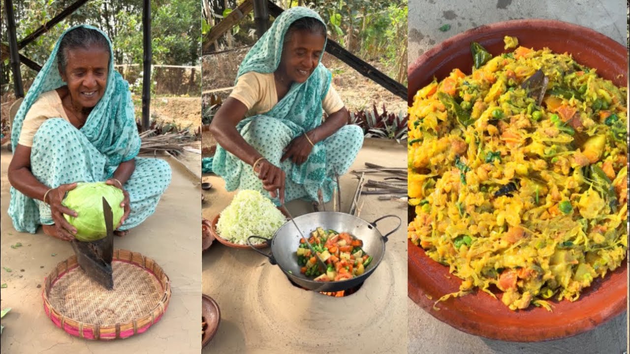Traditional Cabbage Recipe by Grandma | Easy Veg Curry