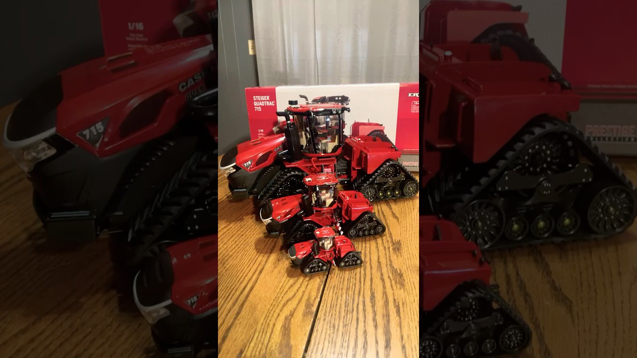 Case IH 715 Quadtracs. #farmtoys #toytractors #modeltractor #164diecast #caseih #quadtrac
