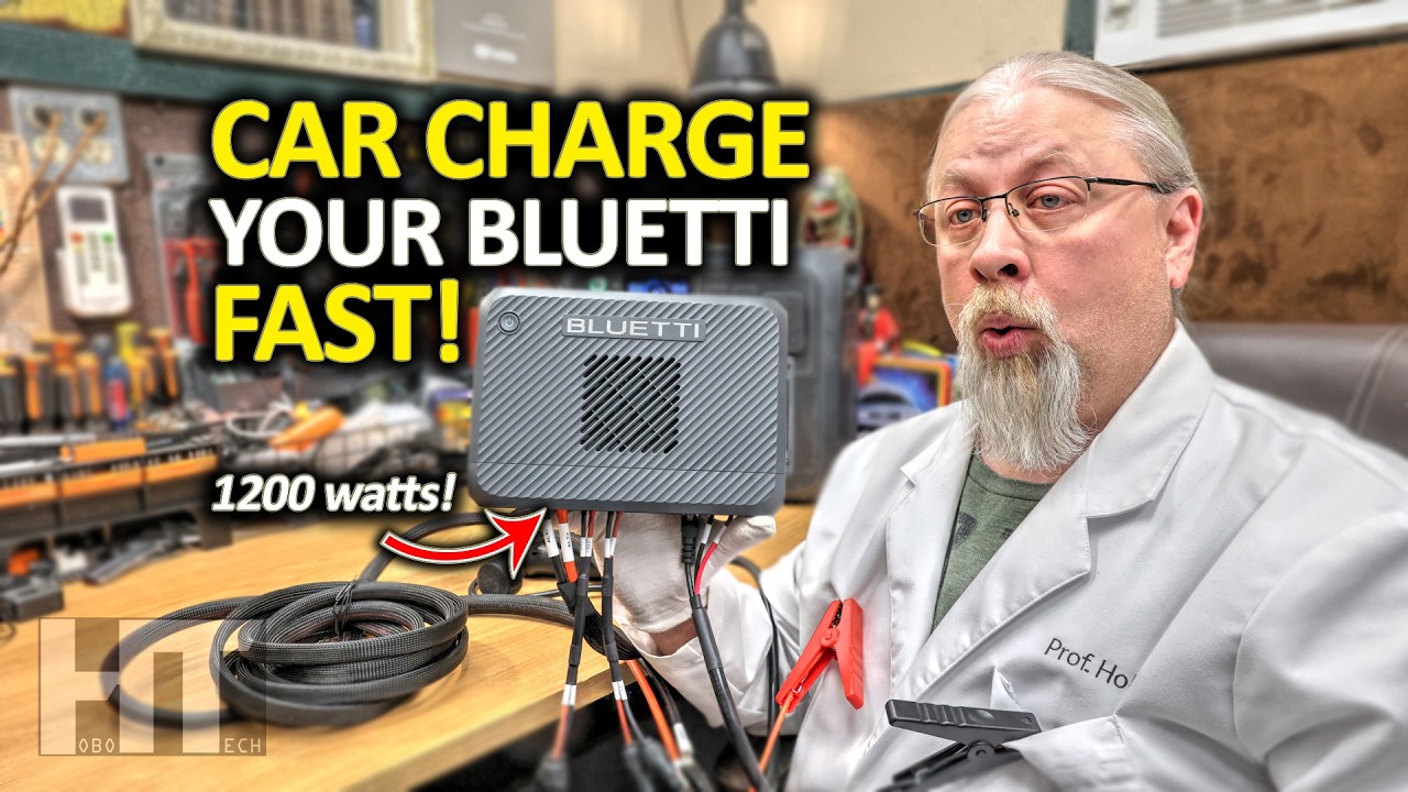 Зарядное устройство BLUETTI Charger 2 | Солнечный генератор постоянного тока 1200 Вт для автомоби...