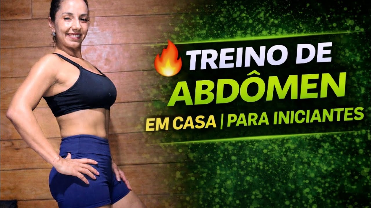 TREINO DE ABDÔMEN PARA INICIANTES 